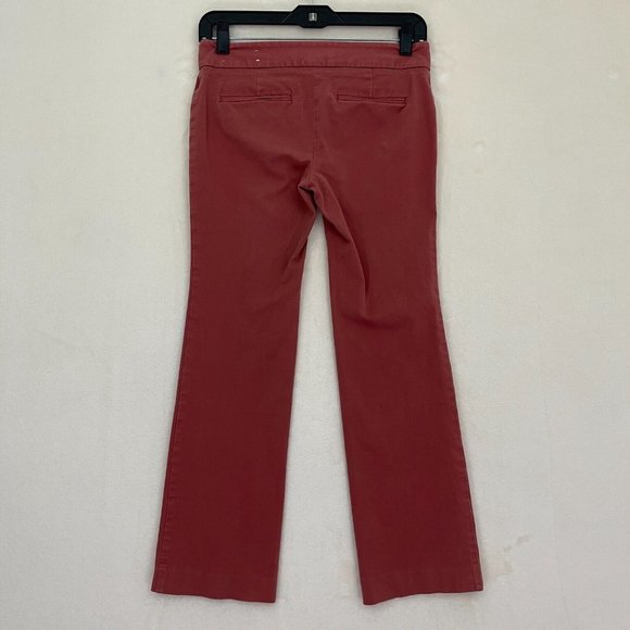 Ann Taylor LOFT Marisa Red Pants Petite Women's Size 0P - Picture 6 of 9